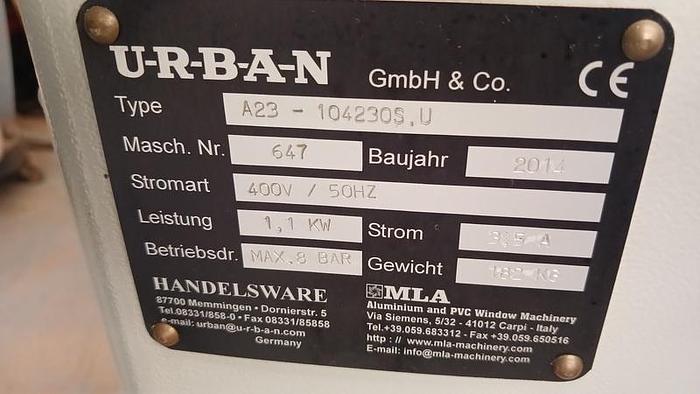 Used Urban Universal handle drilling – Lock case and copy milling