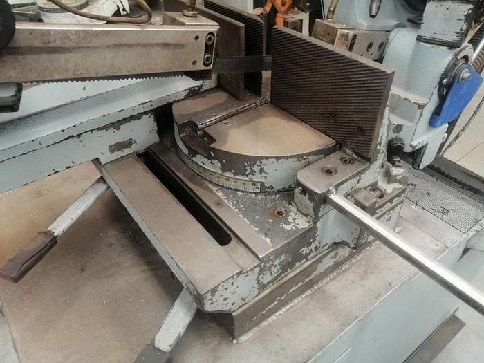 Used Thomas semi automatic vertical band saw