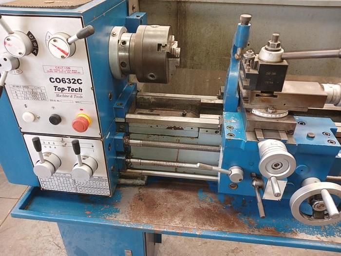 Used Toptech gearhead centre lathe C0632C