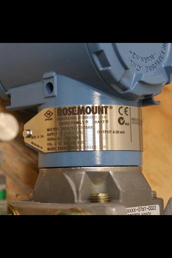 Used Rosemount 3051CD2A02A1AH2S6B1E5 Pressure Transmitter #44217