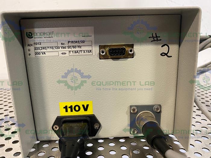 Used Applikon P100 Motor Z5100002M0 w/ Applikon ADI 1012 Motor Controller