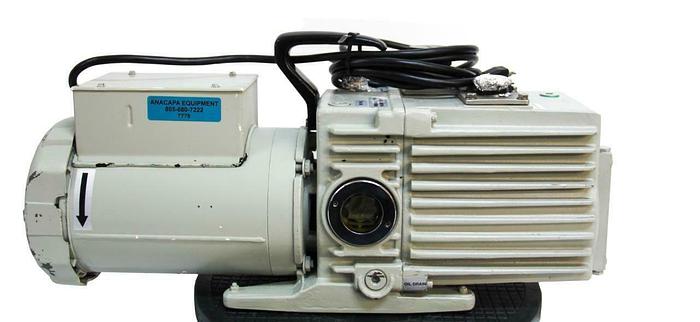 Used Leybold Trivac D16A Dual Stage Rotary Vane Vacuum Pump Working (7778) W