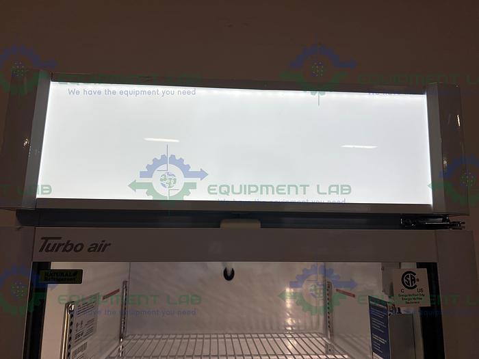 Used Turbo Air  TGM-15SDW-N6 Glass Door Refrigerated Merchandiser 14 Cu, Ft.