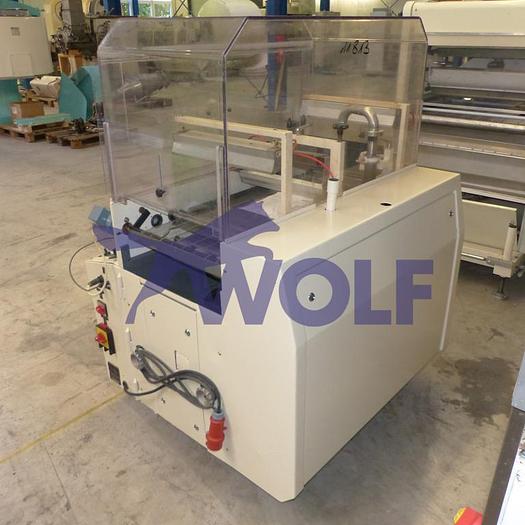 Gebraucht Überziehmaschine SOLLICH - Type TSN-420 mit Temperierung, Baujahr 1986.