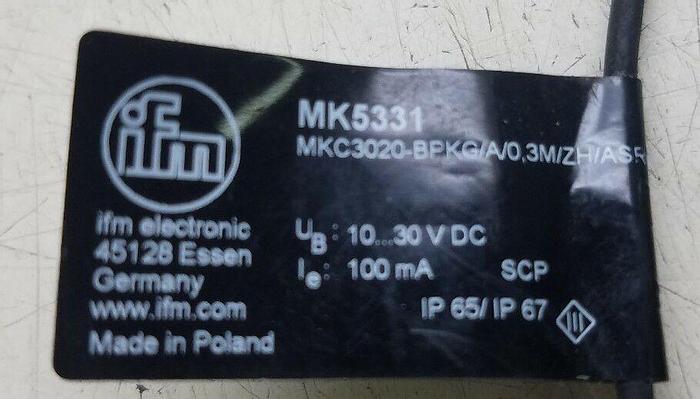 Used IFM MK5331