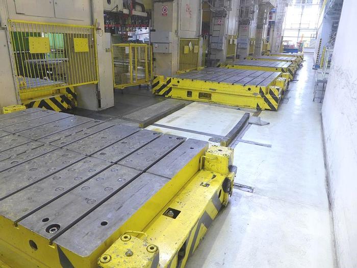 Used Sheet Stamping Line Mechanical Erfurt PKZVIV500