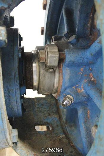 Used Goulds 3175 Goulds 3175 L, 10X12X22, 4 Vane Impeller, 20" Impeller Diameter, Stainless Steel Impeller, Stainless Steel Casing, Stainless Steel Stuffing Box, Stainless Steel Suction Side Plate, Packing. #27598