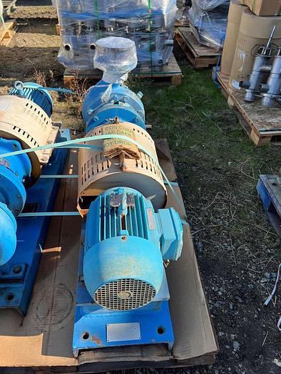 Used Pump, Centrif, 5 HP, 4" In / 3" Out, Goulds, 193 GPM #C744908