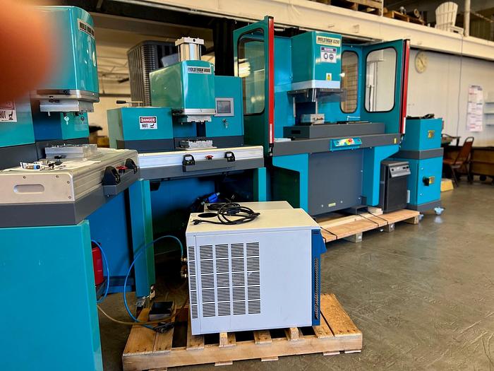 Used Qty (3) Moldman Low Pressure Molding Machines (1) 8200 & (2) 8000's.  TESTED