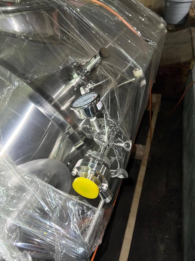 7 BBL Stainless Insulated & Jacketed Fermenter / Unitank #0253 In-StockNew