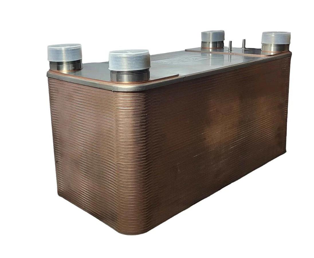 Brazed Plate Heat Exchanger, 100 Plate