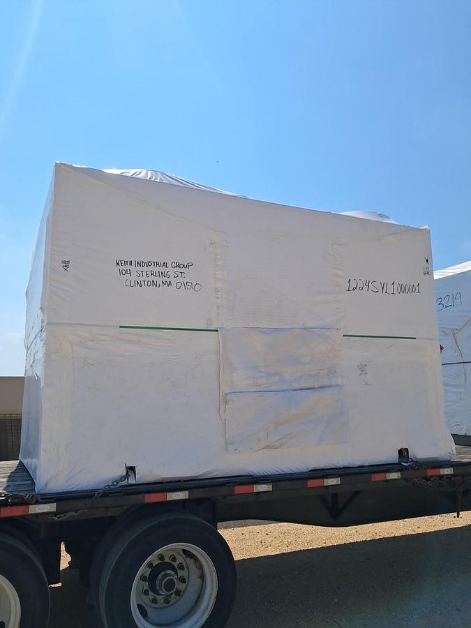 New 2025 YORK 100 ton Air Cooled Chiller YLAA-0100SJ46VSD R454b 460V In-stock