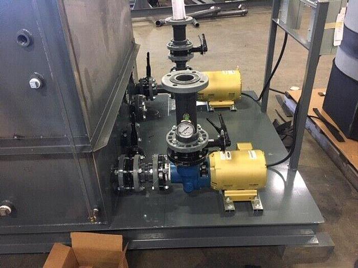 2025 400 gallon Stainless Chiller Pump Tank System, 5 & 10 hp Pumps