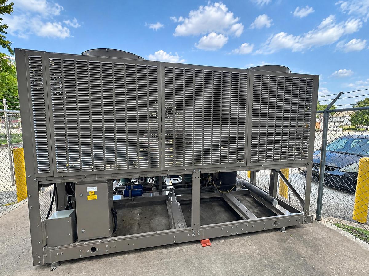 Used 2024 York / Johnson Controls YCAA-0100 100 ton chiller, 0 HOURS, NEVER USED