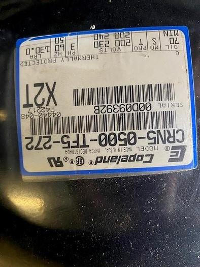 Used Affinity 5 ton Packaged Indoor Process Chiller 208/230V - R22 Pristine Lab Machine