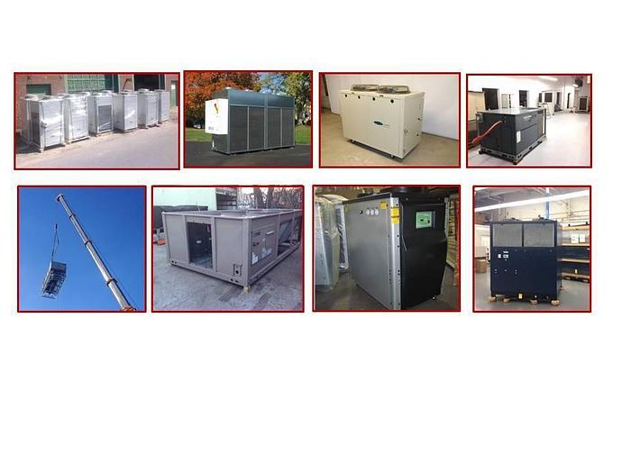 2025 5 ton Air Cooled Glycol Chiller USA MADE!  230 or 460v, outdoor 2hp Pump 25F.