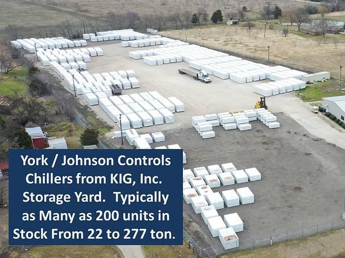 NEW! 2023 YORK 120ton Air Cooled Chiller 208V YLAA0120SE17PC Coated Coils Avail.  12/19/23