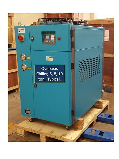 New 2022 SAC 10 ton Air Cooled Chiller, 230 V, Year End Deal! , 2 of 3