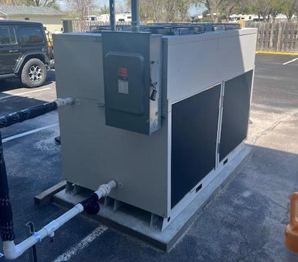 KIG K-Series 30 Ton Packaged Style C Chiller with Dual Integrated Pumps