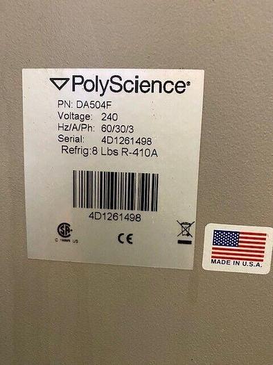 Used Polyscience Durachill 5 ton Air Cooled Chiller 2016 230/240 volt, RUN & TESTED!