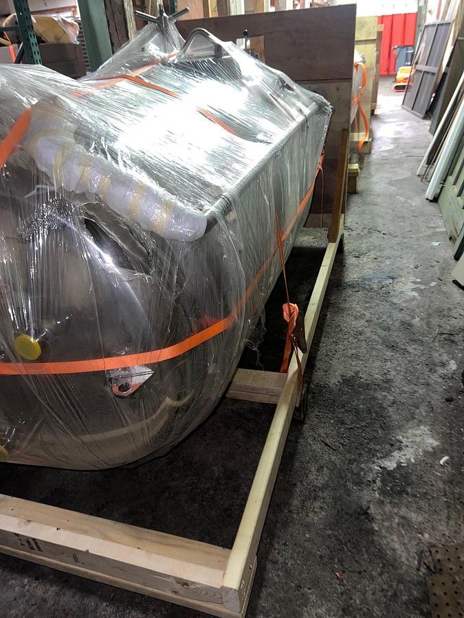 7 BBL Stainless Insulated & Jacketed Fermenter / Unitank #0253 In-StockNew