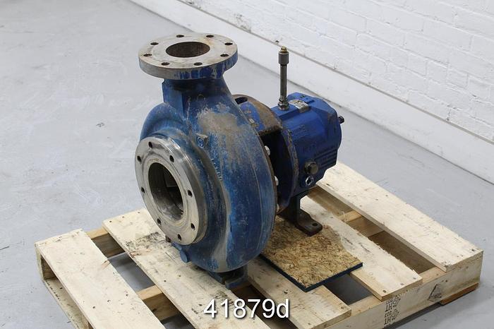 Used Goulds 3196 4x6x13 Pump, SS Casing, 6-Vane SS Impeller #41879