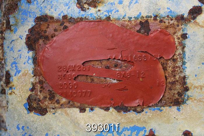 Used Goulds 3180 Pump, 8x8x12, 5-Vane Impeller #39301