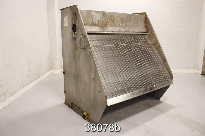 Used Sprout Bauer D554012MK4 72" Hydrasieve Inclined Thickener #38078