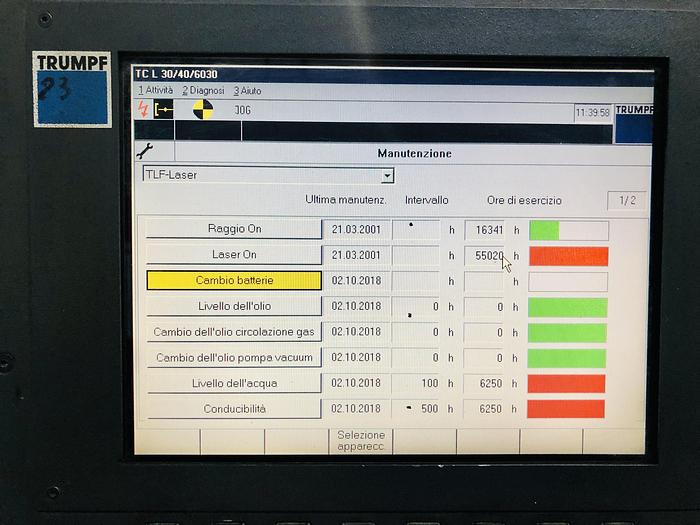 Used  Trumpf Trumatic L3030 #4307