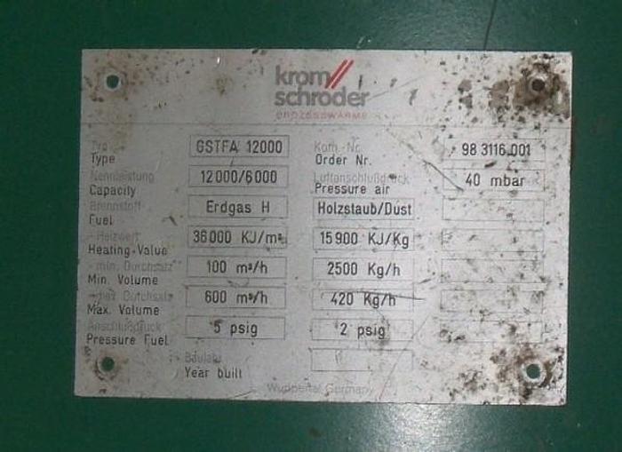 Used Pandorf Tube Dryers (2 only)