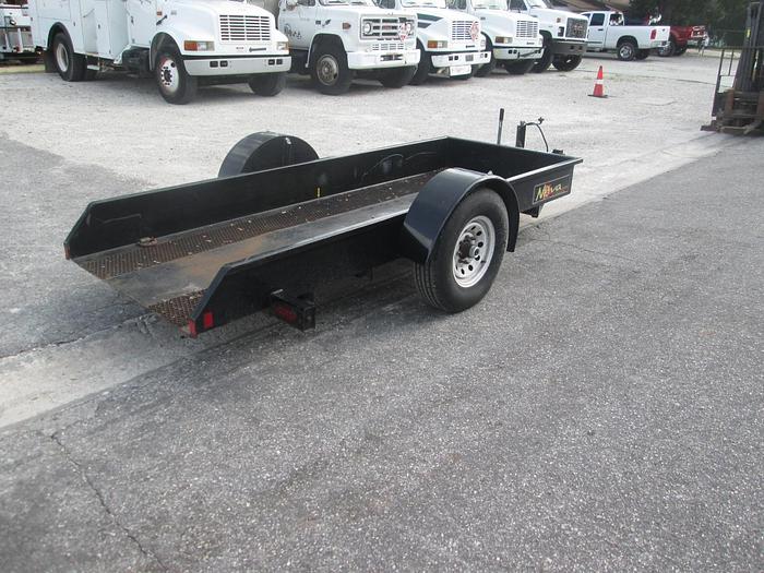 Used 2015 Midsota Nova Low Profile Tilt Trailer