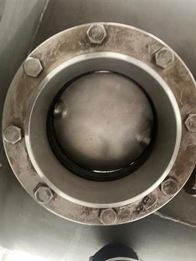 Used Mixer, Ribbon, 210 Cubic Feet, Stainless Steel, 30 HP, Double Ribbon #S744804