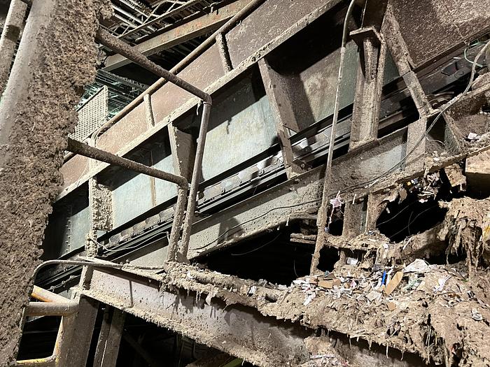 Used Conveyor for Filler Pulper #44401