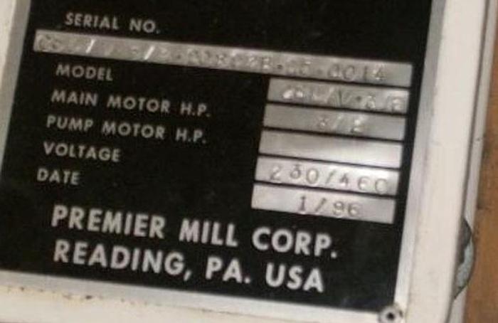 Used 5 GALLON PREMIER PLANETARY DISPERSION MIXER - S/S - VACUUM - JACKETED