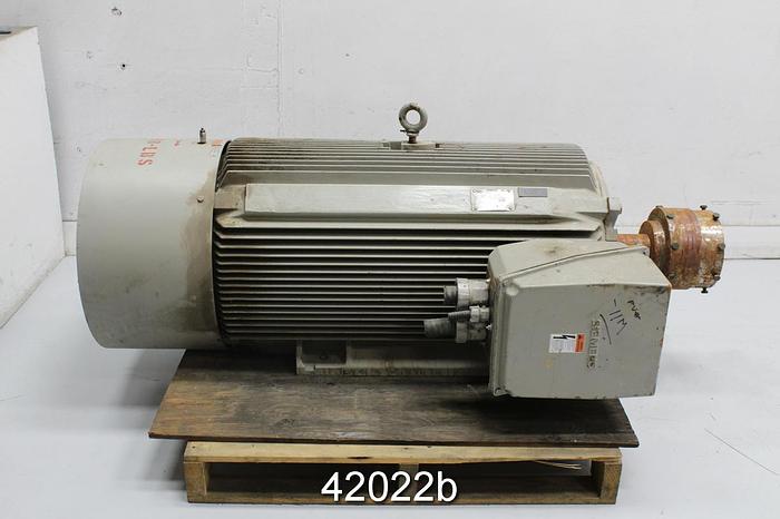 Used Siemens SD100 IEEE 400Hp A/C Motor, 1785Rpm, 460Volts #42022