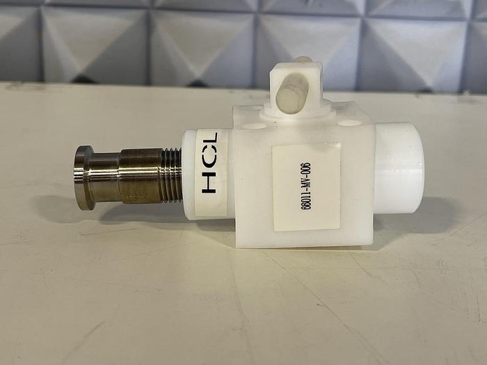 Used Swagelok/Hastelloy C275 1/2" Sanitary Fitting to Threaded w/  Ball Valve
