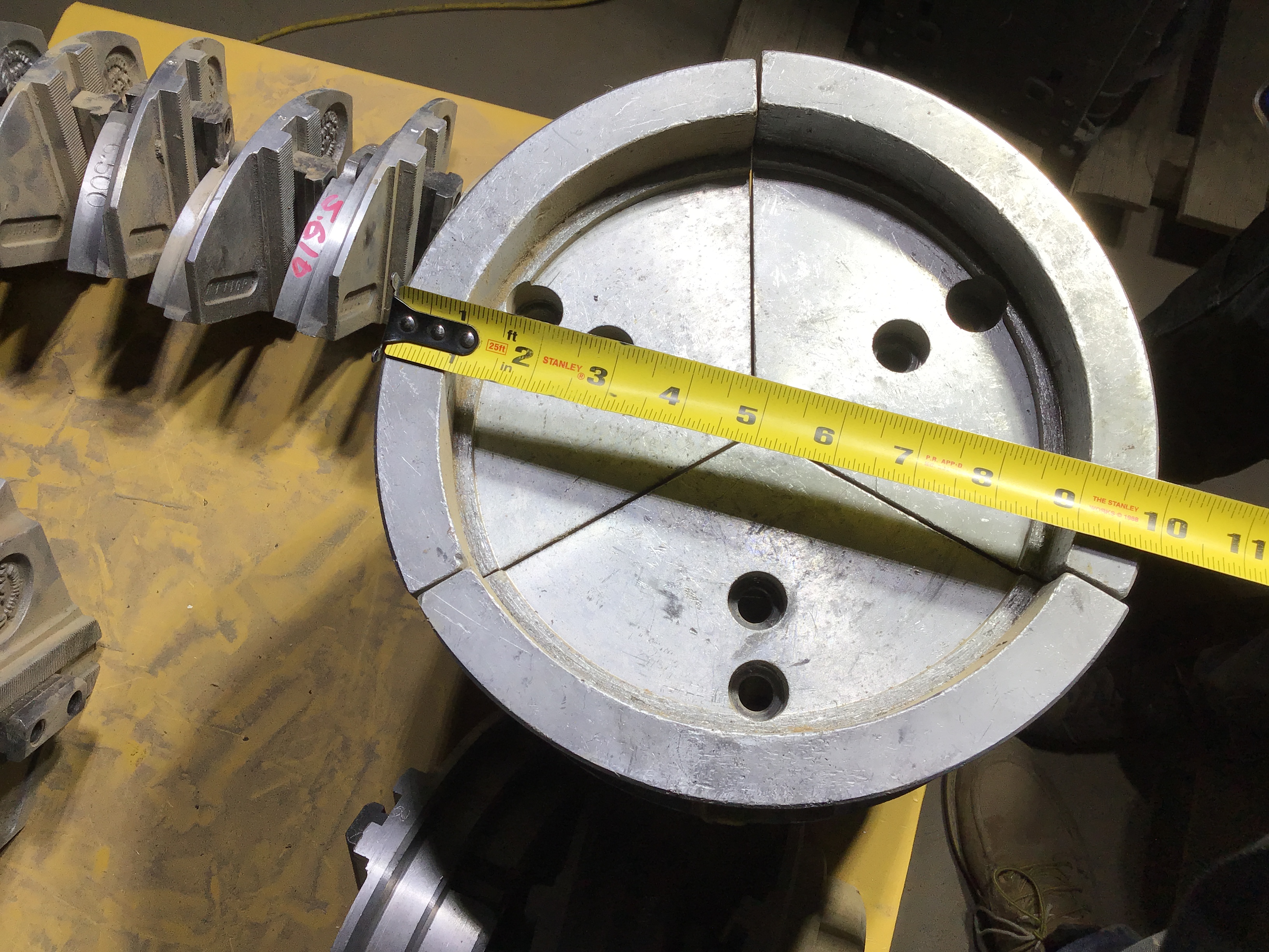 Used Abbott Aluminum Pie Jaw Sets; Mdl KTT10P  19 Sets