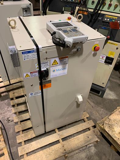 Used MOTOMAN UP50N (HP50) 50KG X 2046MM REACH 6 AXIS CNC ROBOT WITH NX100 CONTROL