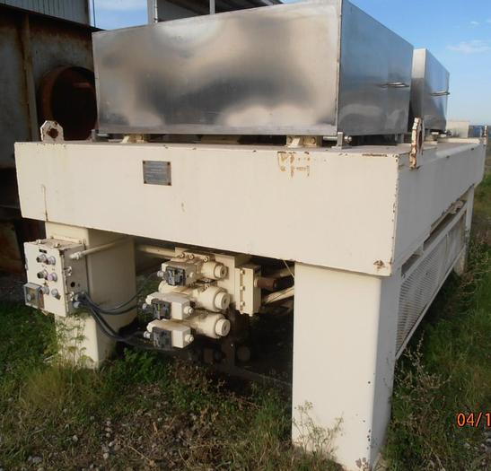 Used Press, Platen, Juice, 36" x 36", S/st, Stollenwerk, #S738951