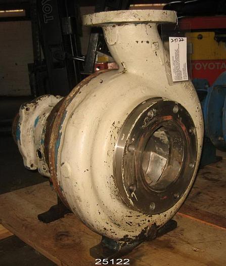 Used Goulds 3196 Goulds 3196, 4X6X13,  Stainless Steel Casing, 6 Vane Impeller, 13" Diameter Impeller, Stainless Impeller,  Stainless Steel Stuffing Box, Packing, Mtx Power End #25122