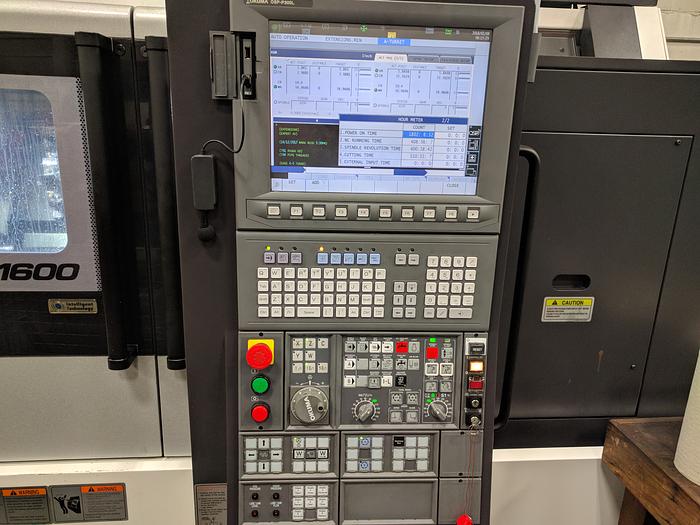 Used 2014 OKUMA LU-S1600-2SC X 1000 CNC Lathe