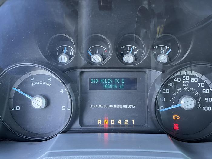 Used 2013 Ford F-650 XL Super-Duty Flatbed Truck #5647