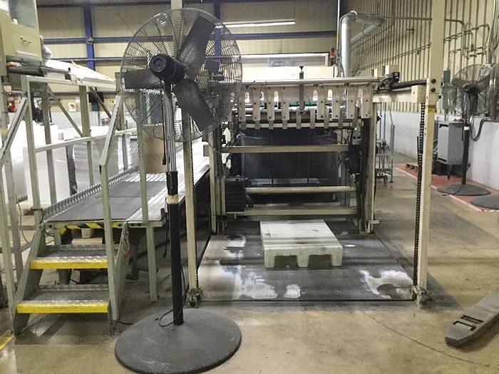 Used 57" VALMET CTS 1450 DUAL ROTARY SHEETER MFG 2003