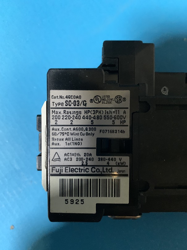 Used Fuji Magnetic Contactor SC-03/G