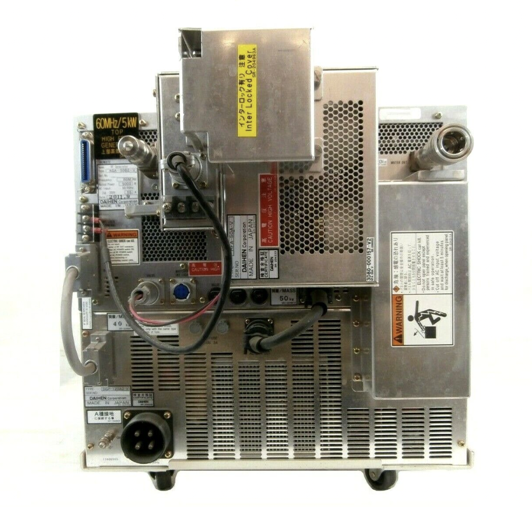 Used DAIHEN AGA-50B2-V RF Generator DGP-120A2-V TEL 3D80-001479-V2 Tested Working