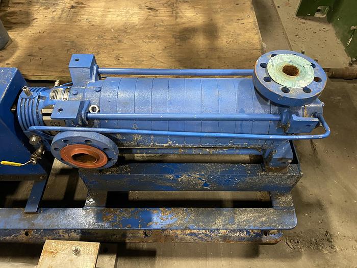 Used CARVER PUMP TYPE RS9B 3 X2X6 PUMP W/ 150 HP MOTOR