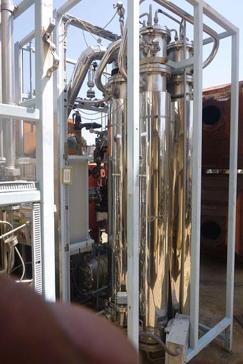 Used Evaporator, Finn-aqua, 125#/HR, Still WFI, Mdl FA-500-SA #S737618