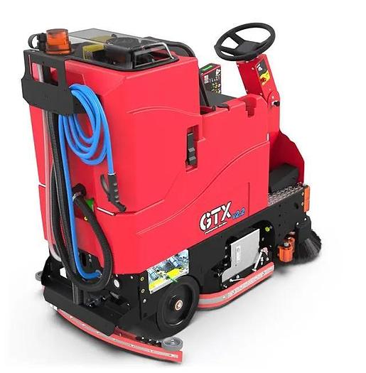 Factory Cat GTX Rider Sweeper-Scrubber