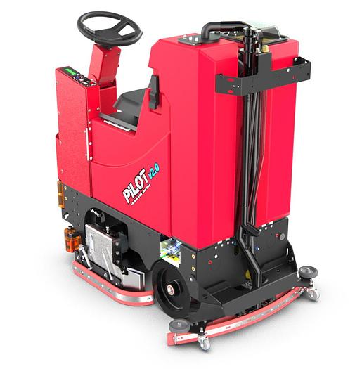 Factory Cat Pilot HD Rider Floor Scrubber