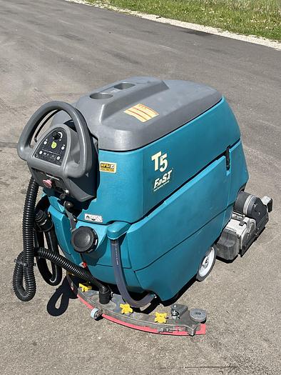 Used Tennant T5 Cylindrical Used Walk Behind Floor Scrubber